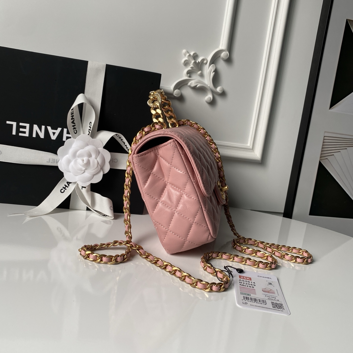 Chanel 25K AS5814 샤넬 핸들 플랩 토트백 숄더백 가방