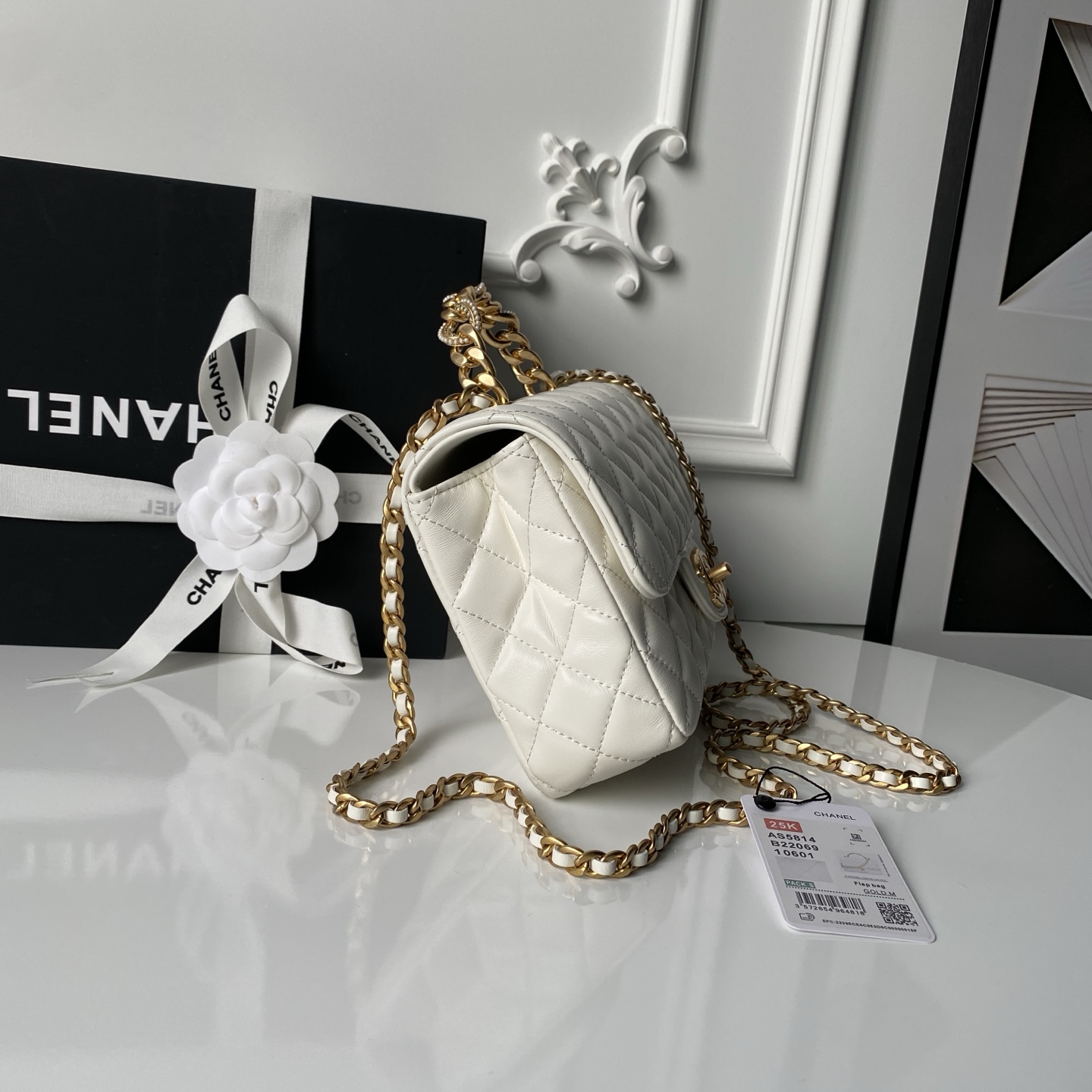 Chanel 25K AS5814 샤넬 핸들 플랩 토트백 숄더백 가방