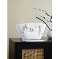 Chanel 26C 위빙 샤넬 쇼핑백 숄더백 가방 (라지)