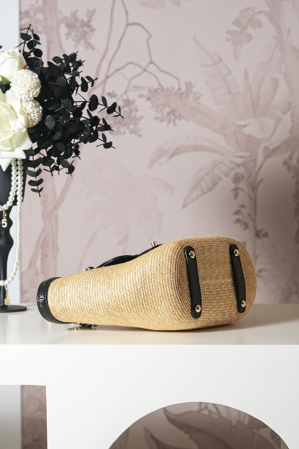 Chanel 26C 샤넬 수작업 위빙 쇼핑백 숄더백 가방 (스몰)