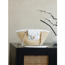 Chanel 26C 샤넬 수작업 위빙 쇼핑백 숄더백 가방 (스몰)