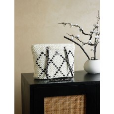 Chanel 26C 샤넬 수작업 위빙 쇼핑백 숄더백 가방 (스몰)