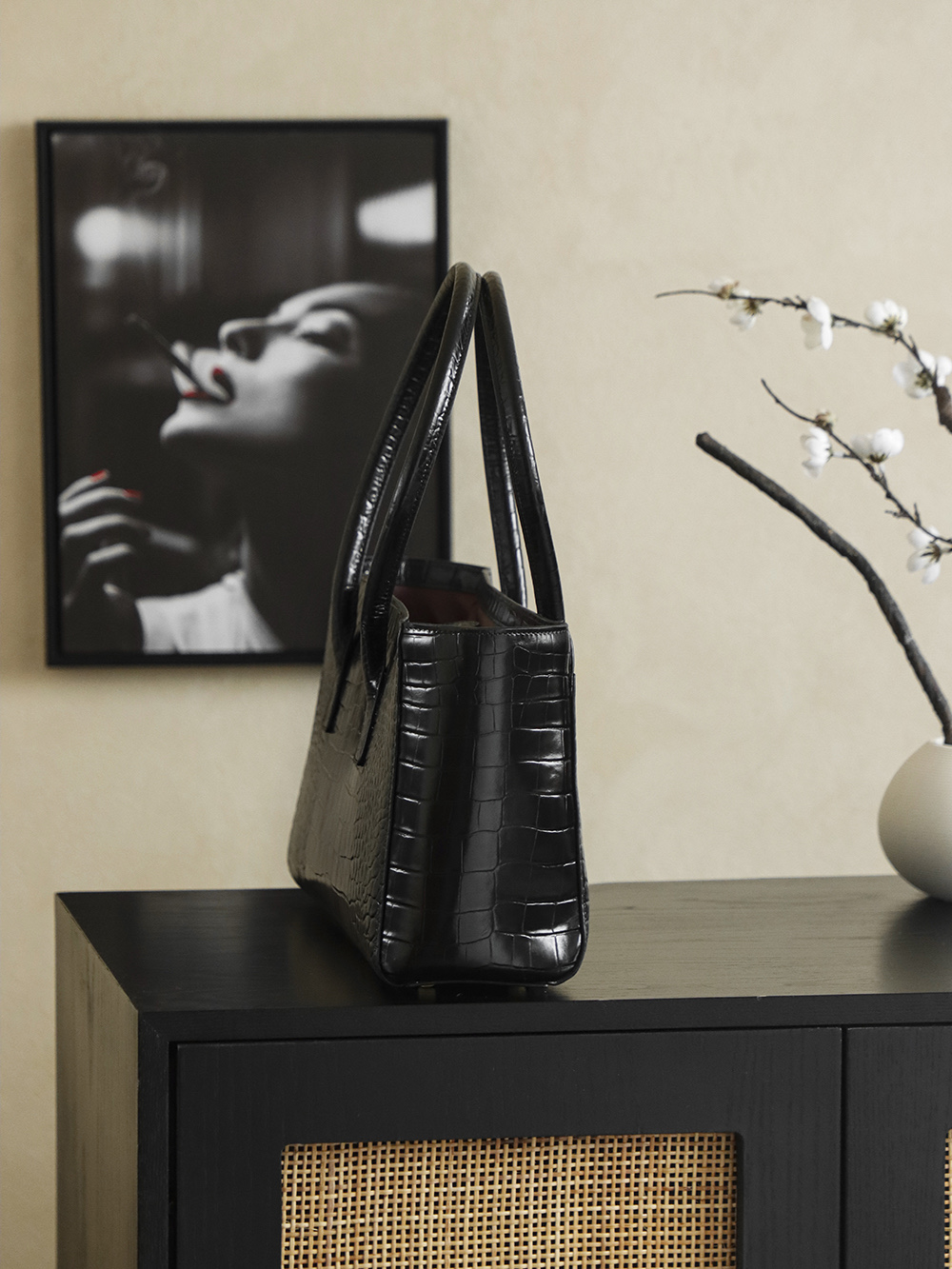 Chanel 샤넬 컬렉션 악어엠보 레더백 토트백 숄더백 가방