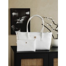 Chanel 샤넬 컬렉션 악어엠보 레더백 토트백 숄더백 가방