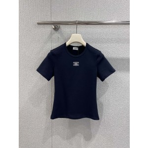 Celine 셀린느 얼리 스프링 신상 ‘Arc de Triomphe’ 자수 반팔 티셔츠 의류