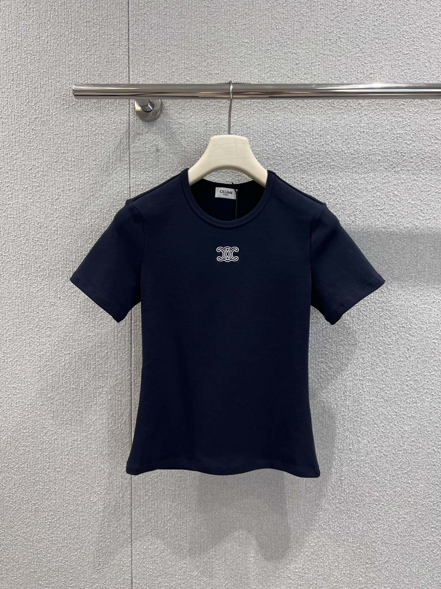 Celine 셀린느 얼리 스프링 신상 ‘Arc de Triomphe’ 자수 반팔 티셔츠 의류
