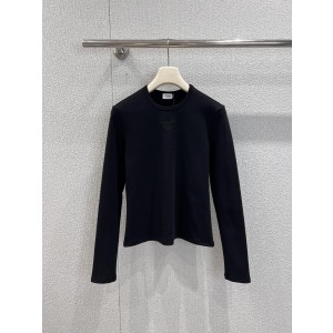 Celine 셀린느 얼리 스프링 ‘Arc de Triomphe’ 자수 롱슬리브 긴팔 티셔츠 의류