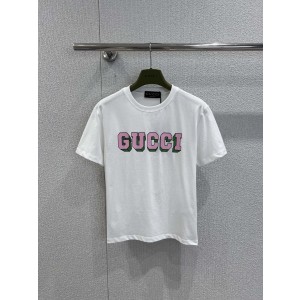Gucci 구찌 얼리 스프링 3D 레터 프린트 반팔 티셔츠 의류
