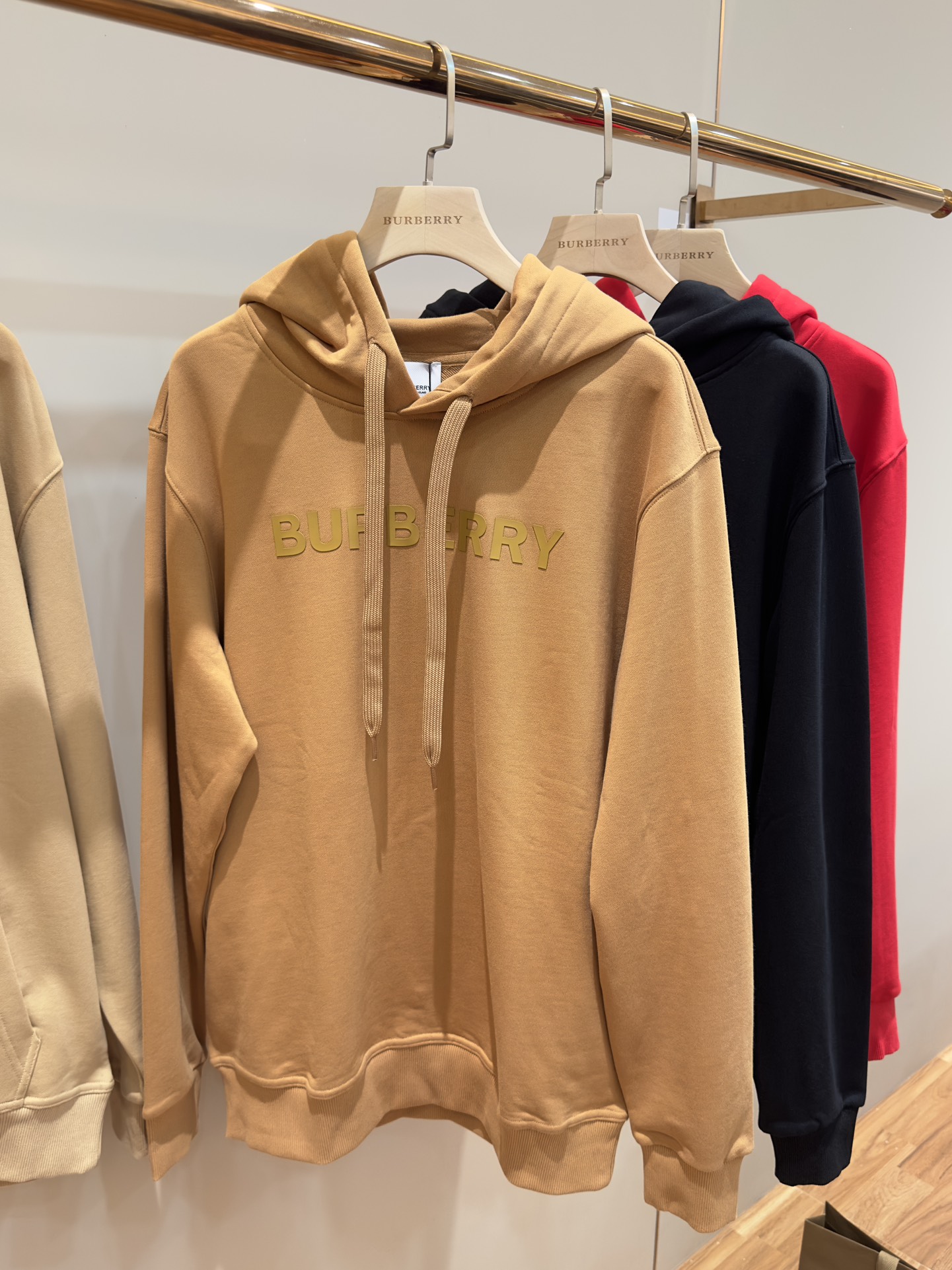 Burberry 버버리 남녀공용 로고 후드티 의류