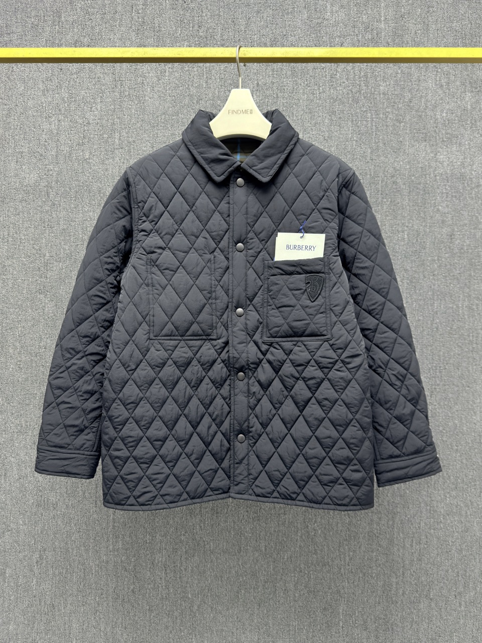 Burberry 버버리 클래식 양면 퀼팅 코튼 점퍼 자캣 재킷 의류