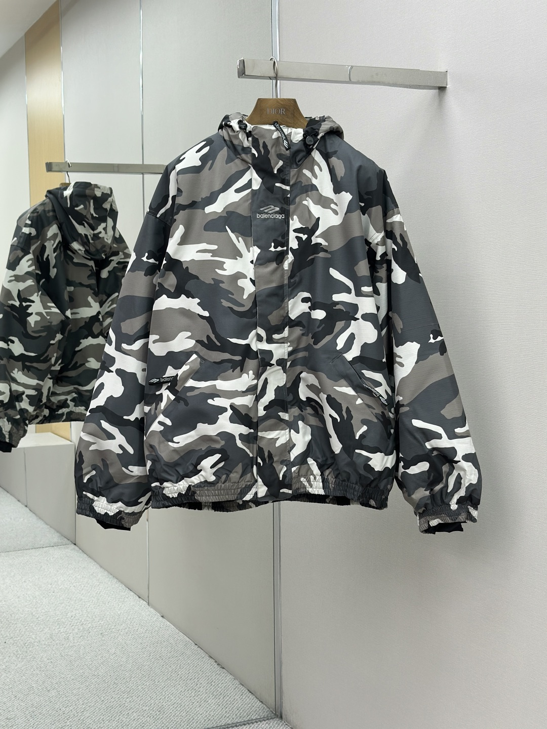 Balenciaga SKI 발렌시아가 카모플라쥬 후드 집업 파카 점퍼 자켓 재킷 의류