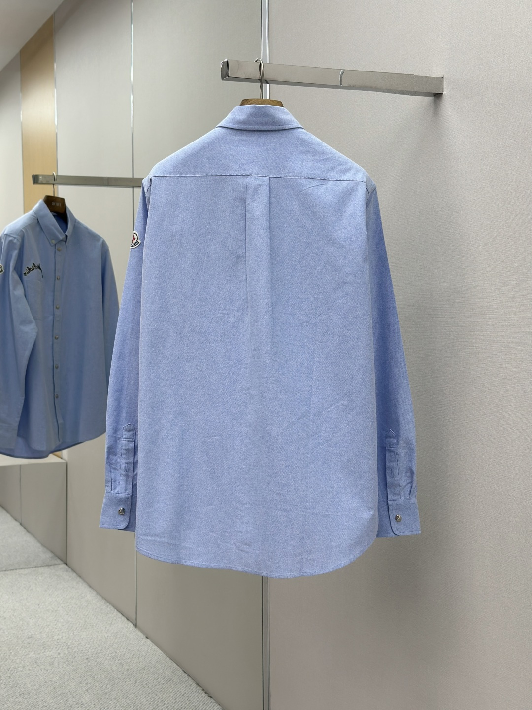 Moncler 몽클레어 몽클레르 자수 로고 옥스포드 셔츠 의류