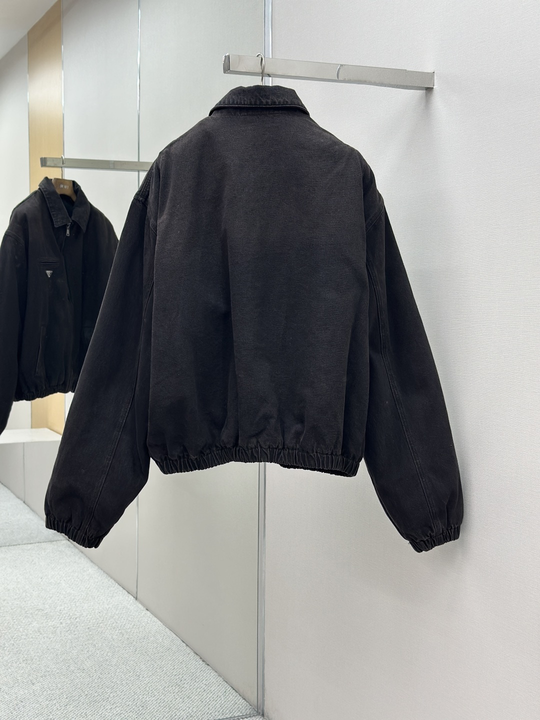 Prada 프라다 삼각 로고 데님 재킷 자켓 의류