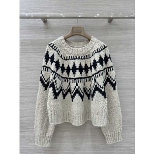 Dior MissD Fair Isle 디올 패턴 니트 스웨터 의류