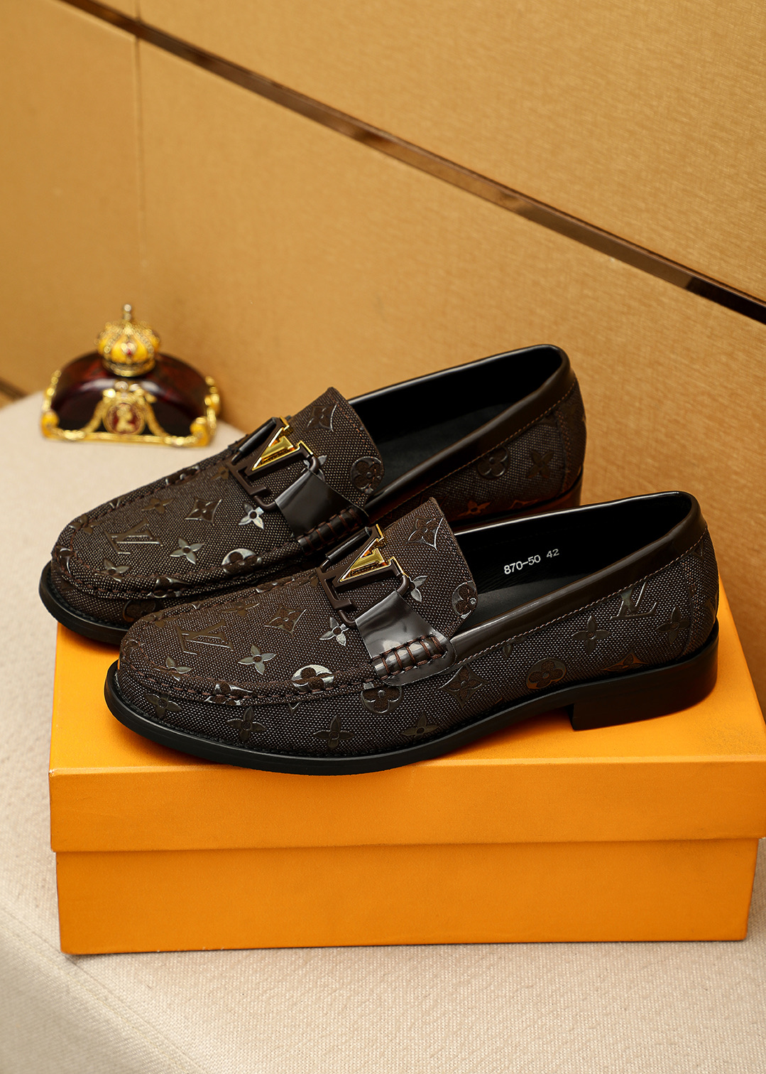 Louis Vuitton LV 루이비통 캐주얼 가죽 구두 신발