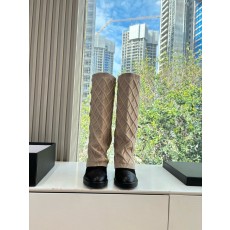 Chanel 샤넬 스티치 니트 부츠 신발