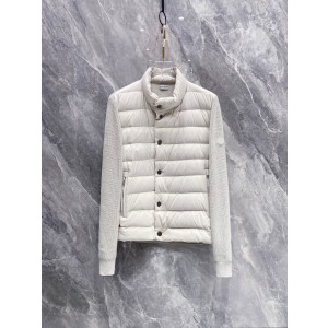 Moncler 몽클레어 몽클레르 니트 배색 다운 자켓 재킷 의류