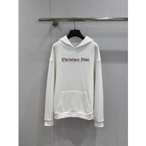 Dior CD 디올 레터링 자수 후드티 의류