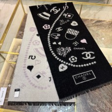 Chanel 샤넬 25B coco 진주 코코 스카프 머플러 목도리