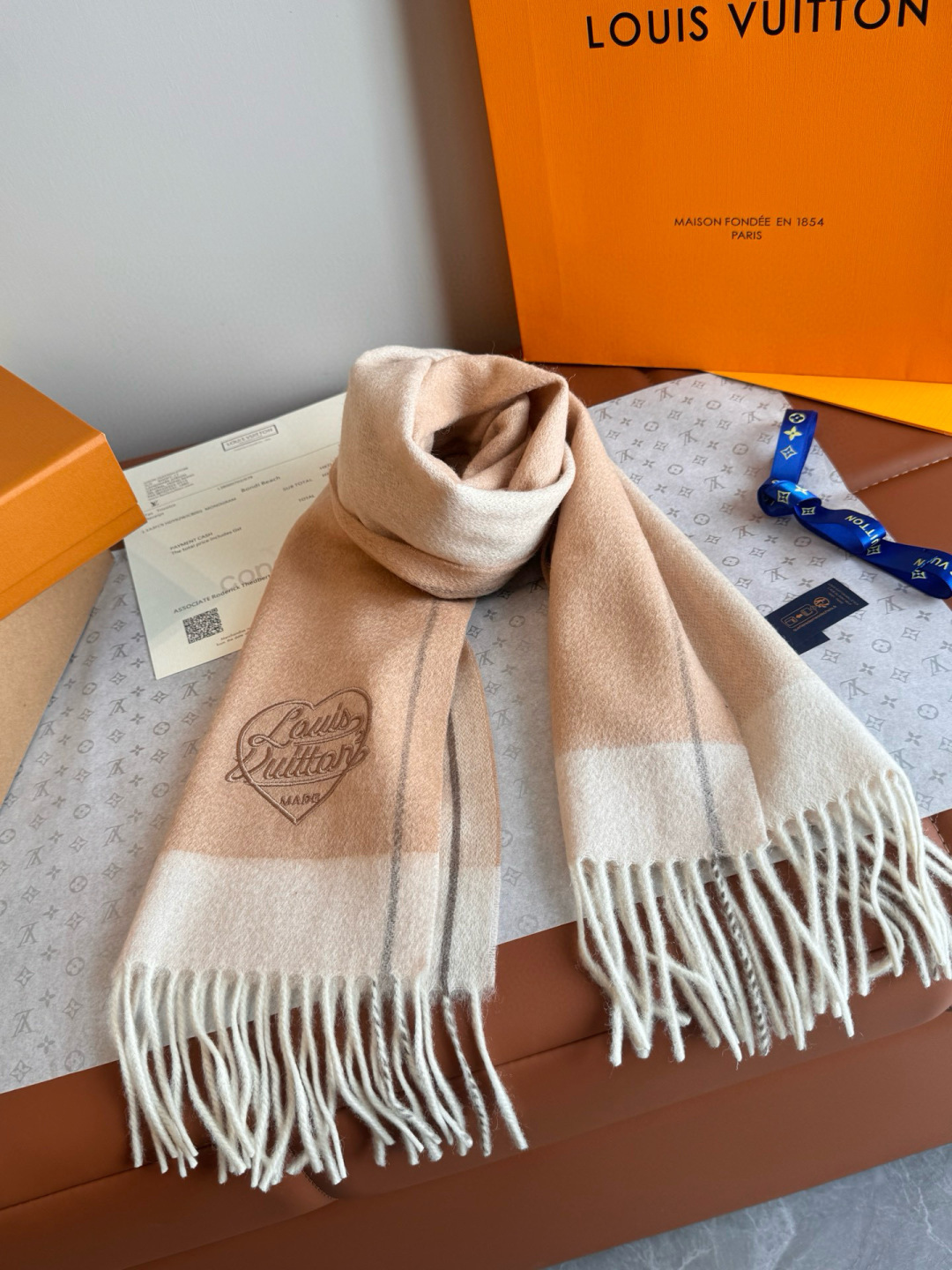 LV 루이비통 캐시미어 머플러 목도리