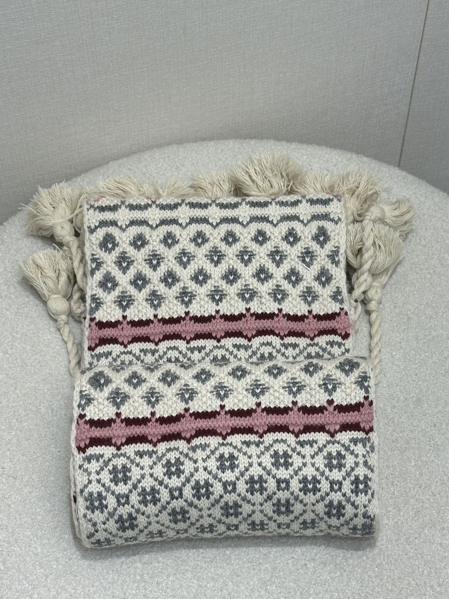 miumiu 미우미우 캐시미어·울 머플러 목도리