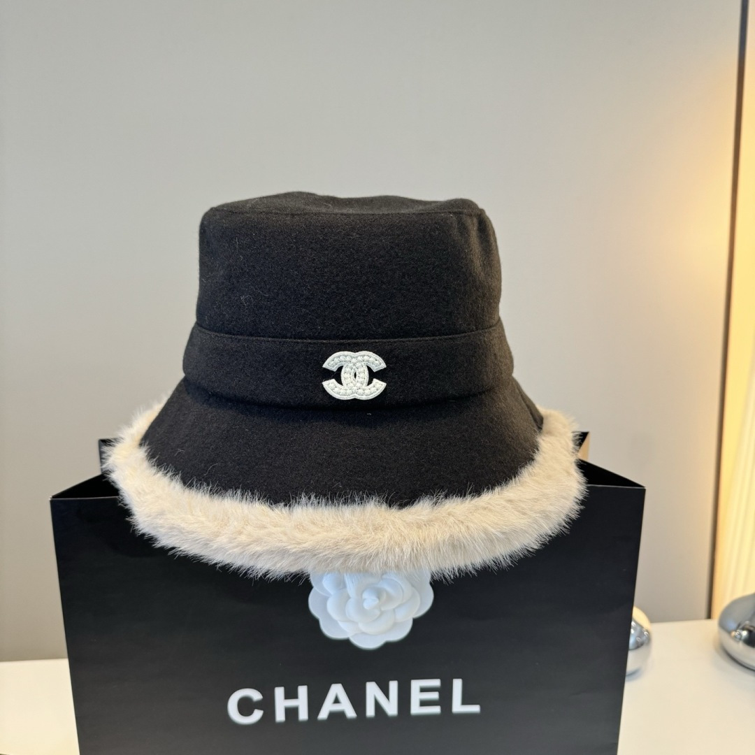 Chanel 샤넬 버킷햇 모자