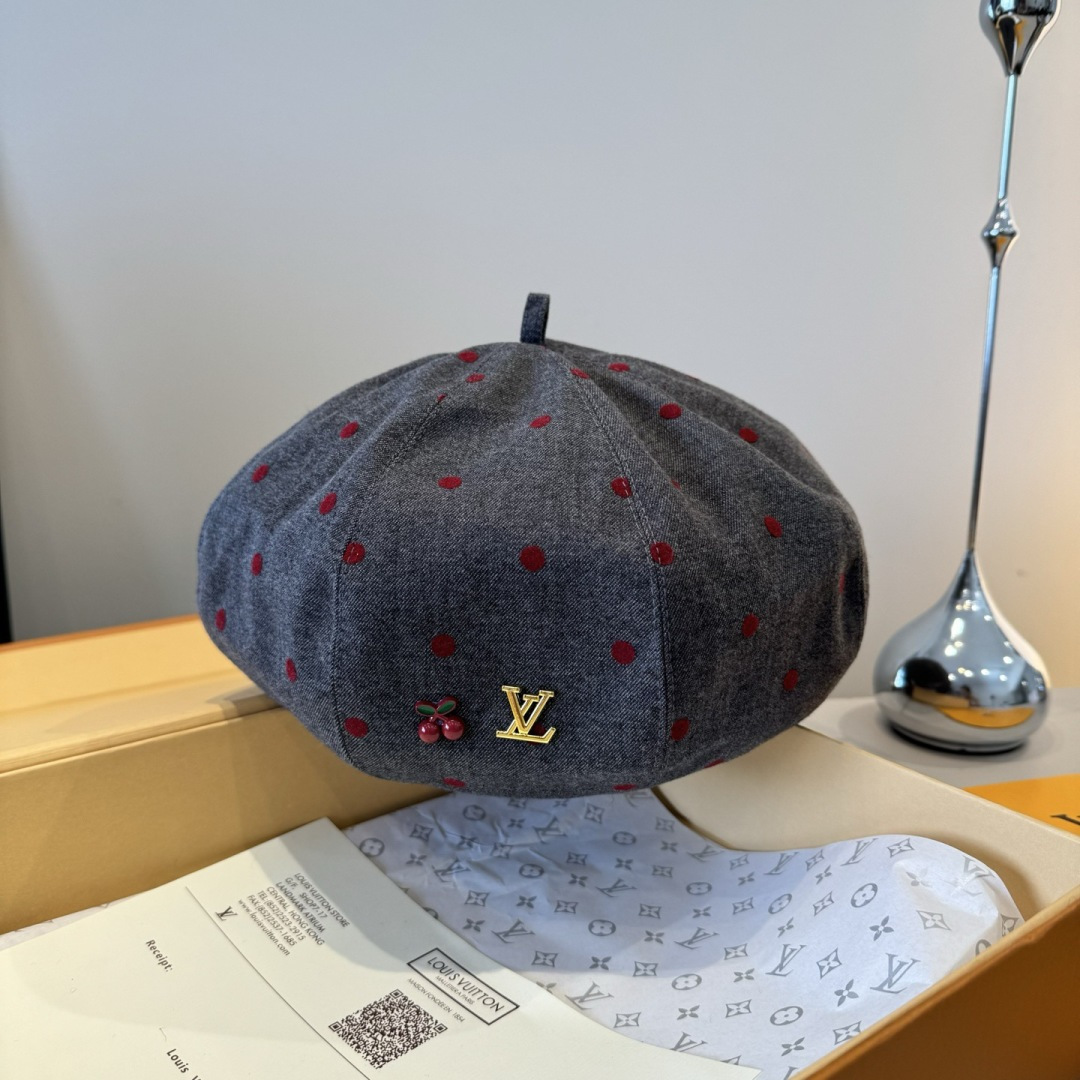 LV 루이비통 베레모 모자