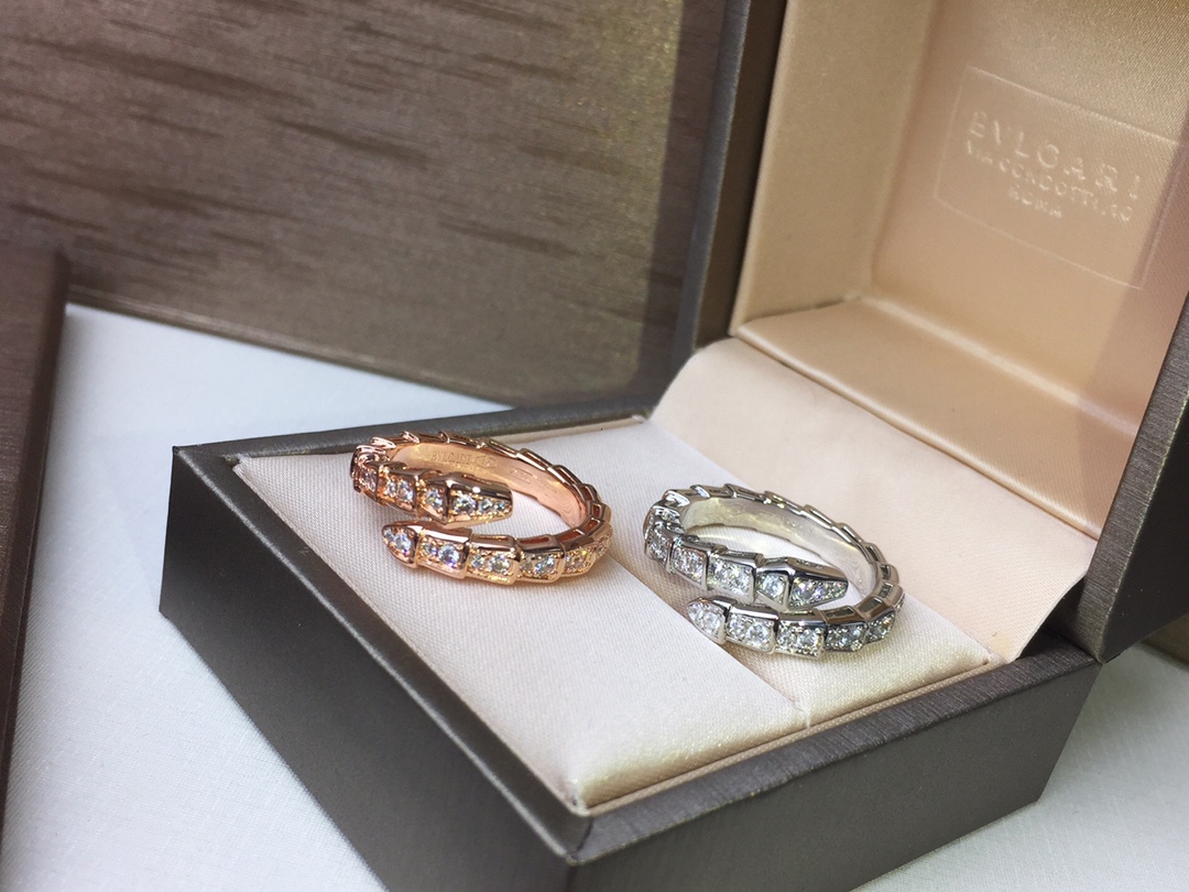 BVLGARI Serpenti 불가리 다이아 반지 악세사리
