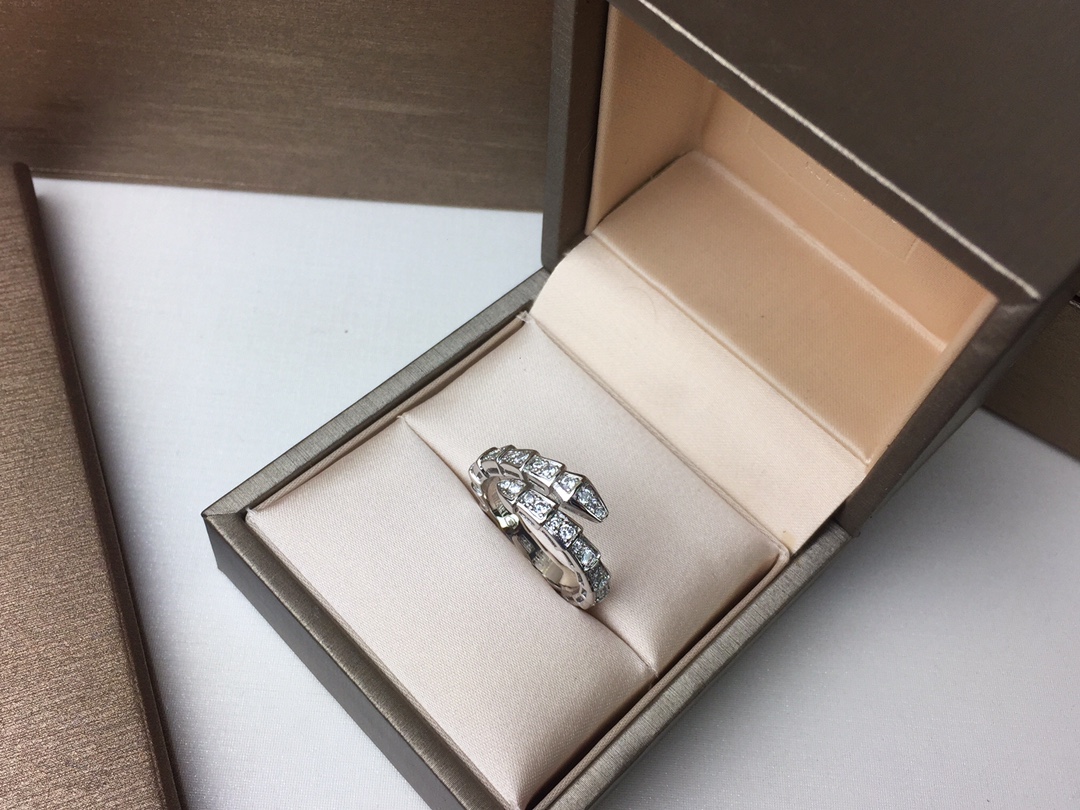 BVLGARI Serpenti 불가리 다이아 반지 악세사리