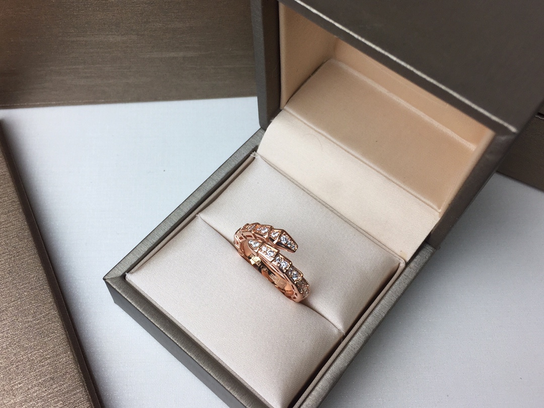 BVLGARI Serpenti 불가리 다이아 반지 악세사리