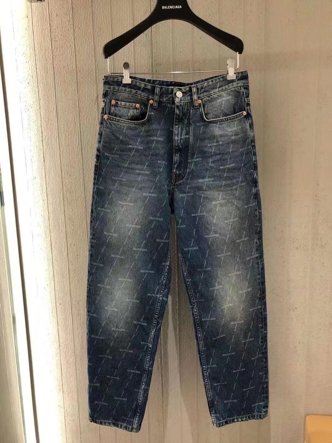 Balenciaga 발렌시아가 풀프린트 데님 팬츠 청바지 의류