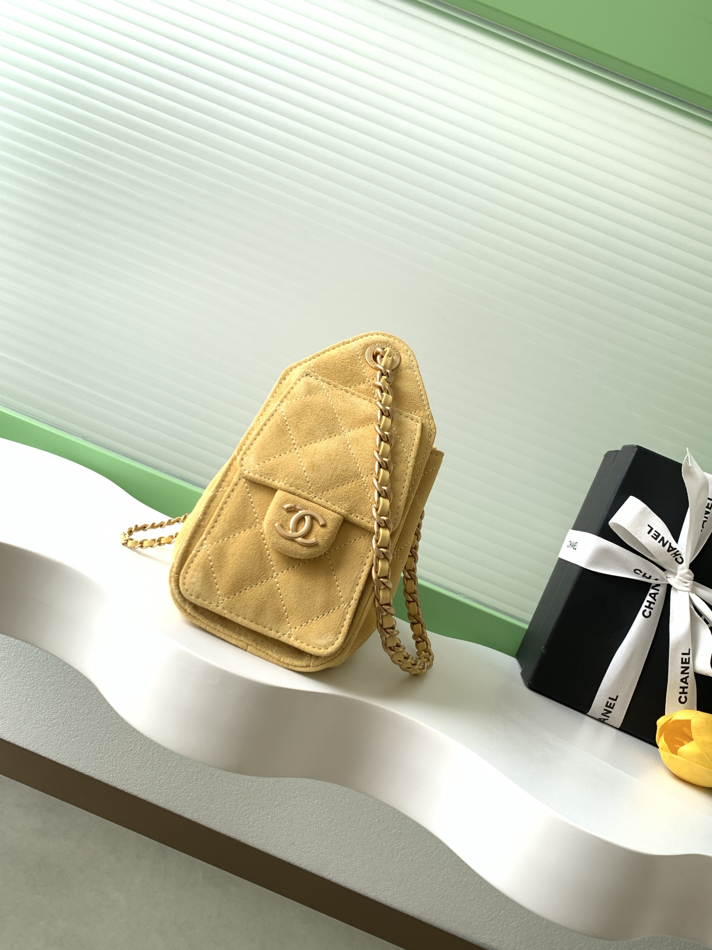 CHANEL 드로스트링 버킷 백 미니 (26C) 숄더백 가방