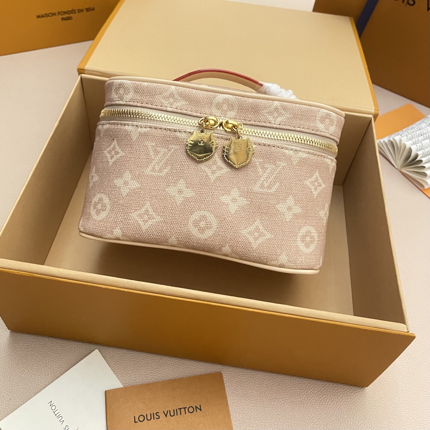 LV NICE 루이비통 미니 화장품 파우치 가방