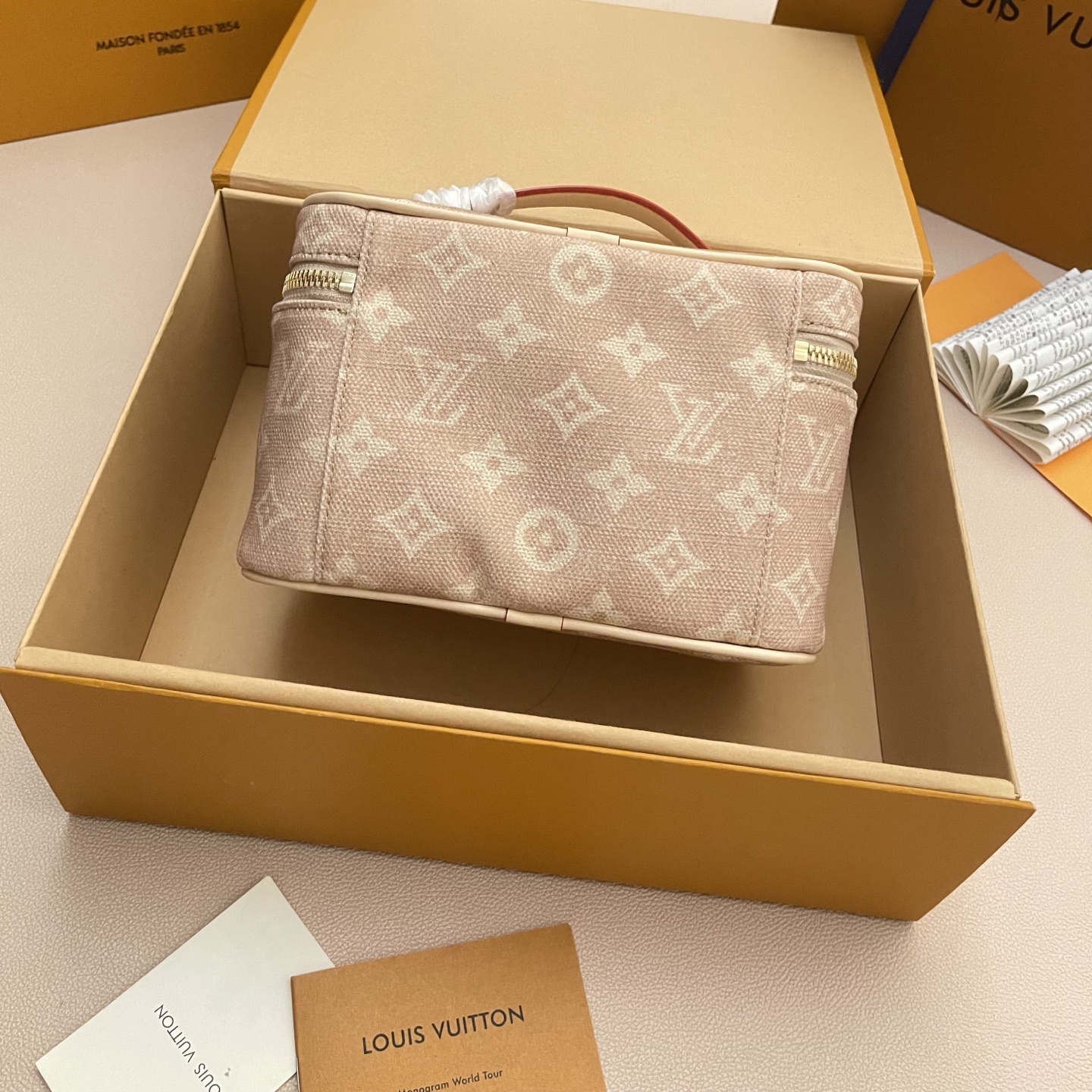 LV NICE 루이비통 미니 화장품 파우치 가방