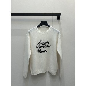 LV 루이비통 모노그램 자수 캐시미어 니트 스웨터 의류