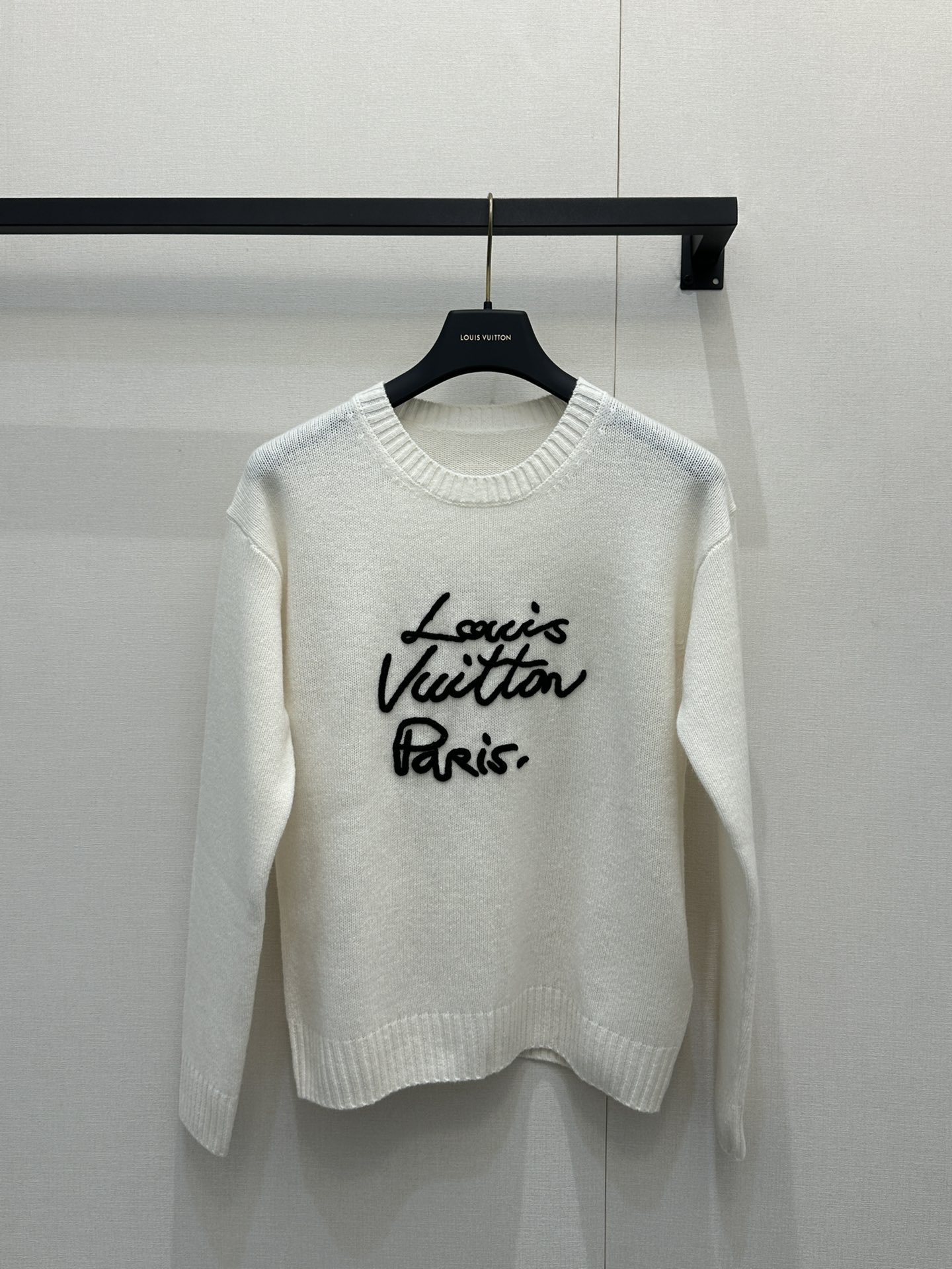 LV 루이비통 모노그램 자수 캐시미어 니트 스웨터 의류