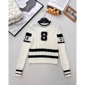 DIOR CD 디올 알파벳 자카드 니트 의류