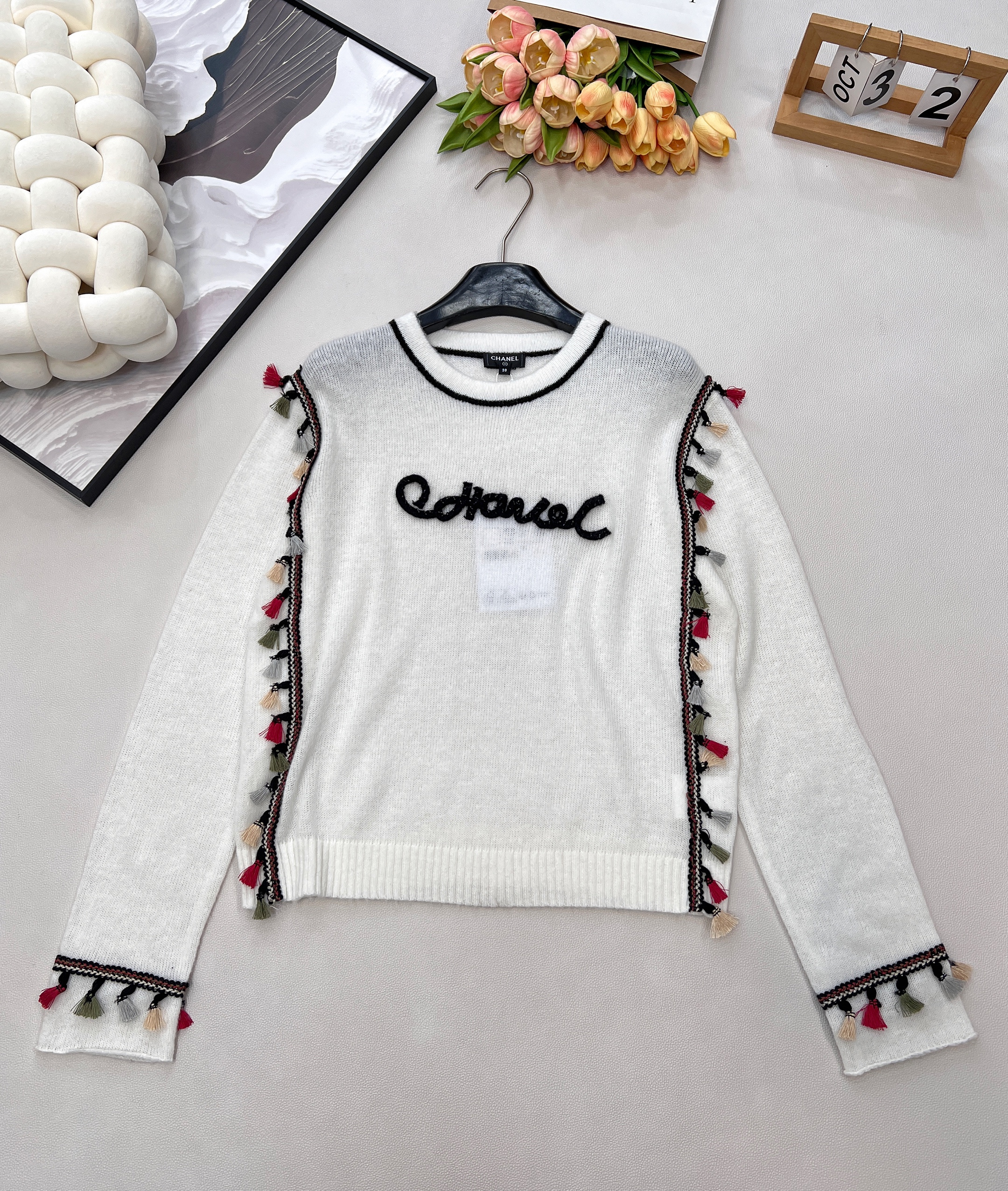 Chanel 25A 샤넬 풀오버 니트 스웨터 의류