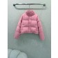 miumiu 미우미우 핑크 자카드 다운 패딩 점퍼 자켓 재킷 의류