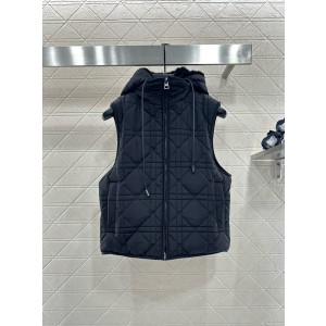 DIOR CD 디올 양면 착용 후드 지퍼 베스트 조끼 의류