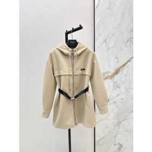 PRADA 프라다 클래식 트라이앵글 로고 후드 재킷 자켓 의류