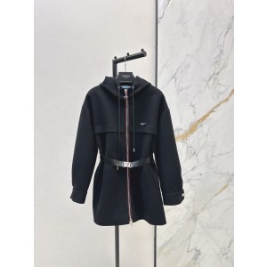 PRADA 프라다 클래식 트라이앵글 로고 후드 재킷 자켓 의류