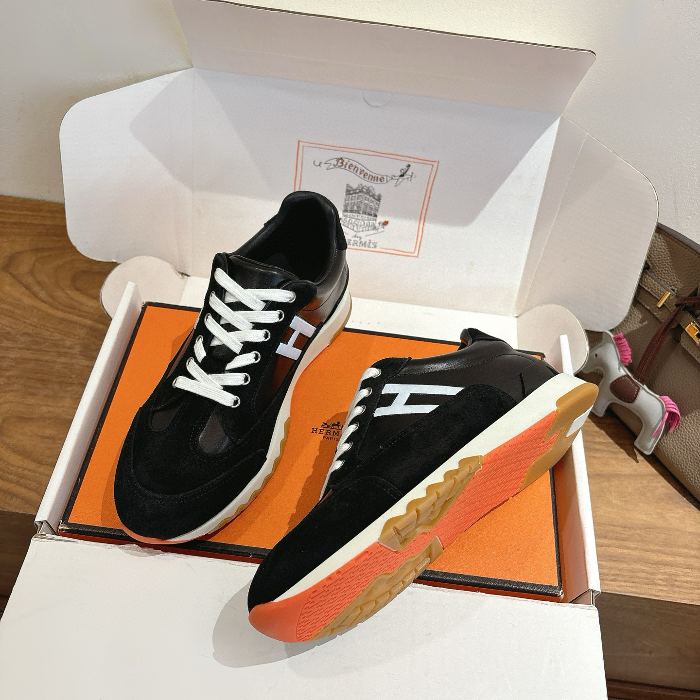 Hermes 에르메스 트레일(Trail) 스니커즈 신발