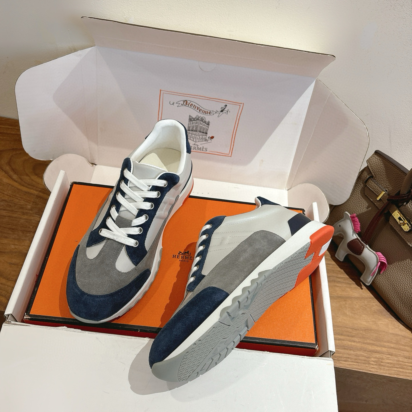 Hermes 에르메스 트레일(Trail) 스니커즈 신발