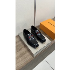 Louis Vuitton LV 루이비통 남성 비즈니스 캐주얼 가죽 구두 신발