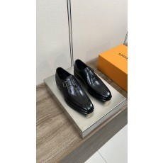 Louis Vuitton LV 루이비통 남성 비즈니스 캐주얼 가죽 구두 신발