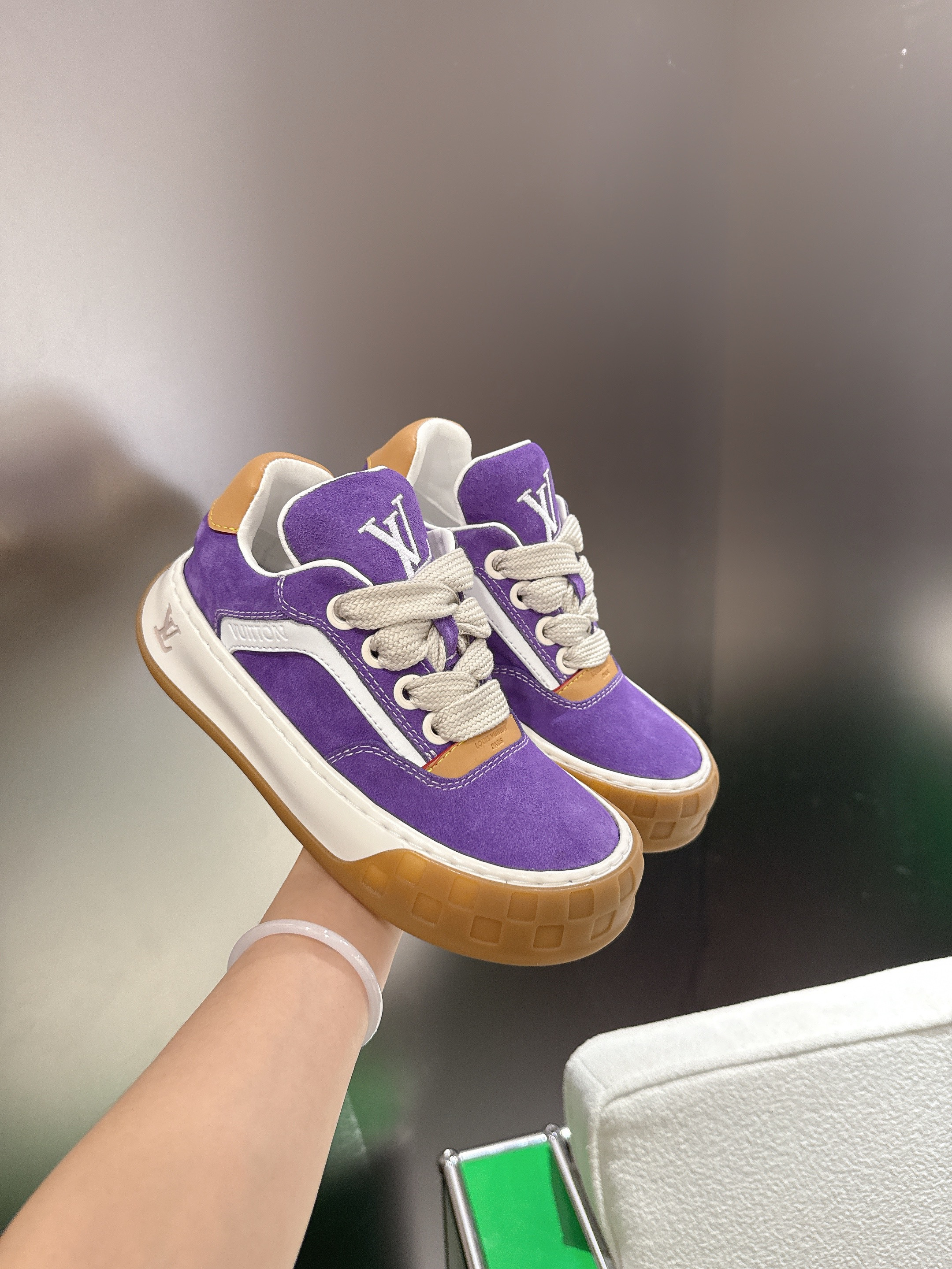 Louis Vuitton LV 루이비통 저먼 트레이너 스니커즈 신발