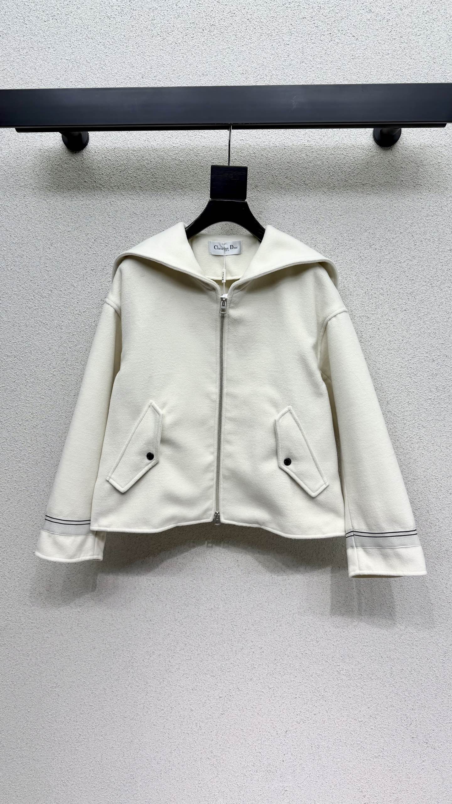 Dior CD 디올 울 모직 코트 집업 자켓 재킷 의류