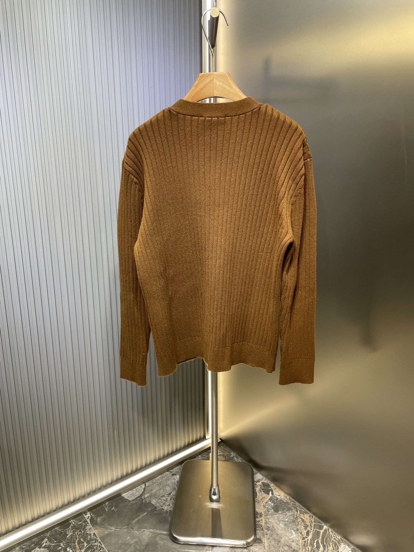 GUCCI 구찌 울/캐시미어 골지 니트 가디건 의류