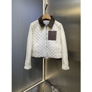 LOEWE 로에베 테크 퀼팅 짧은 자켓 재킷 의류